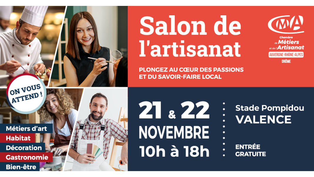 Salon de l’Artisanat Valence 2026 – Liloo Créations stand 37